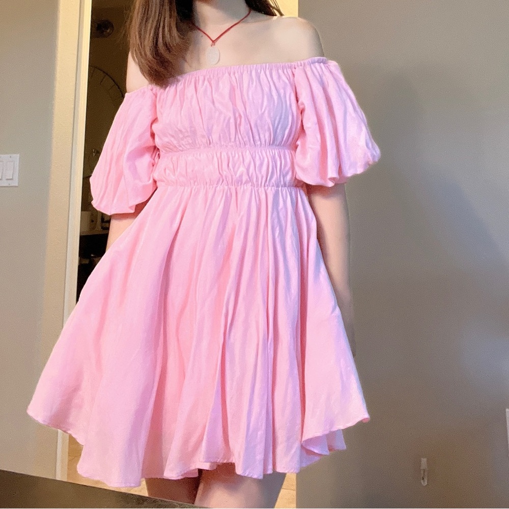 Pink dress